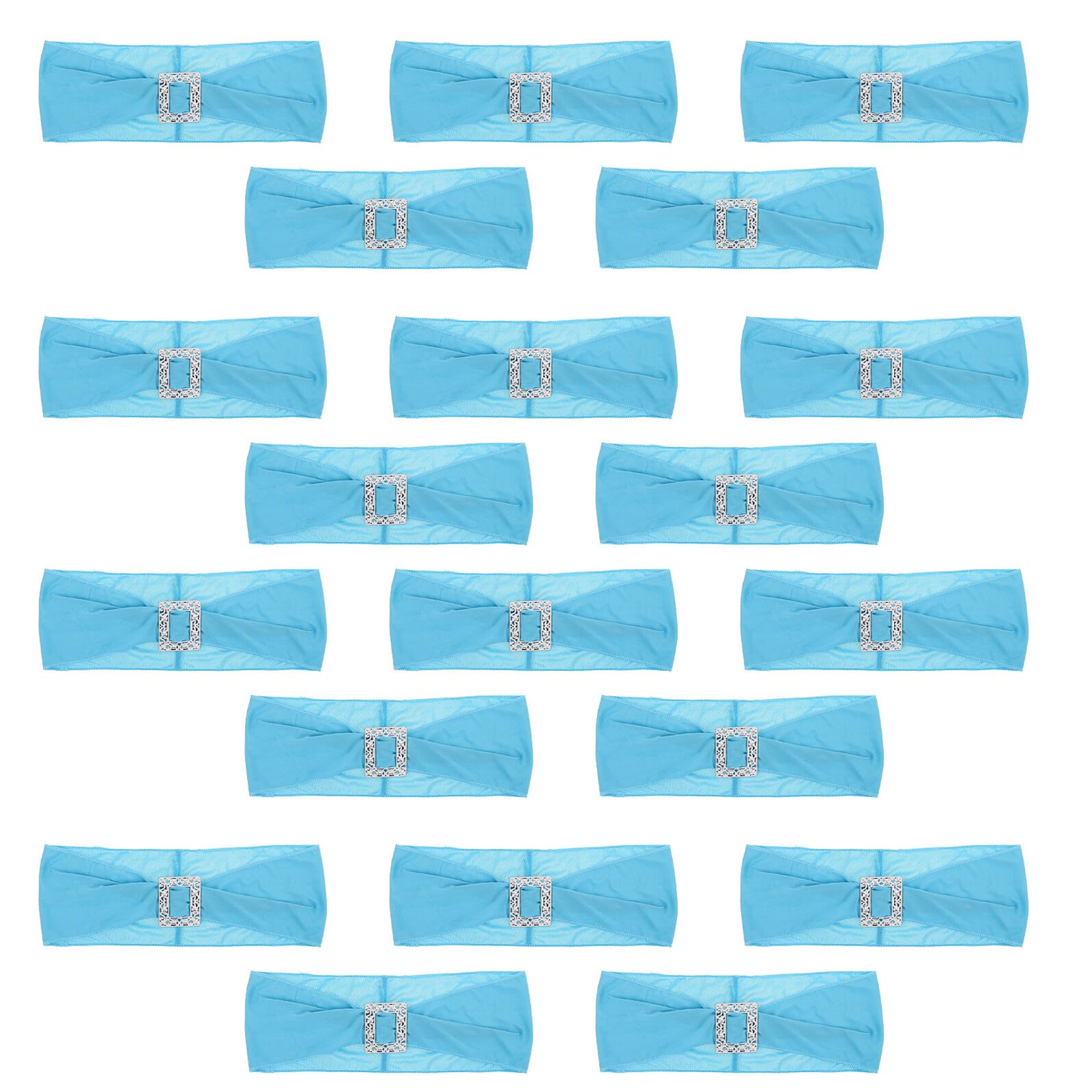 Housse de chaise élastique pour mariage décoration de fête et banquet lot de 20