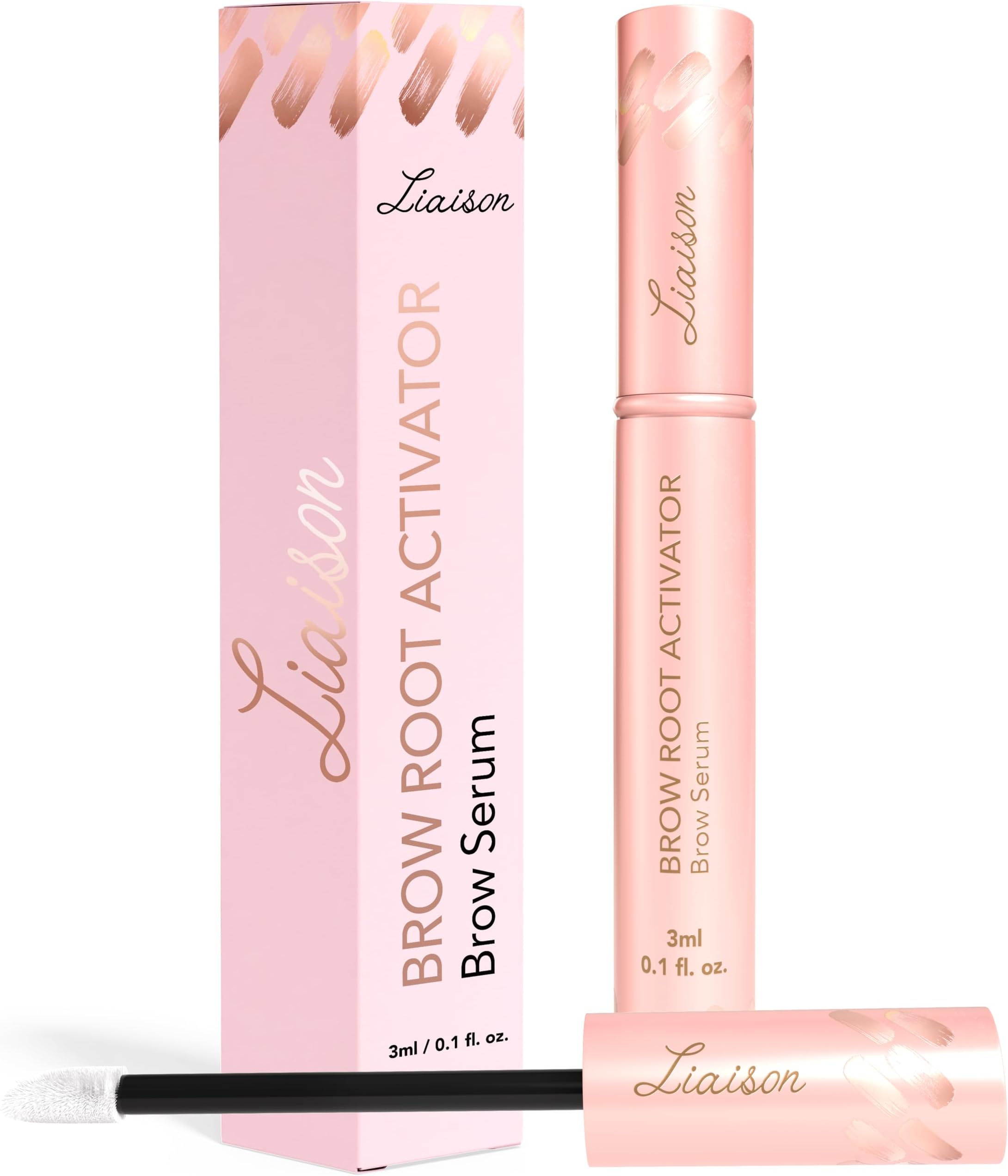 Liaison Brow Bond Eyebrow Growth Serum - Brow Growth Complex - Boost & Enhancer for Longer, Fuller, & Thicker Eyebrows - Vegan, Cruelty Free, Paraben Free & Talc Free - Irritation Free Formula