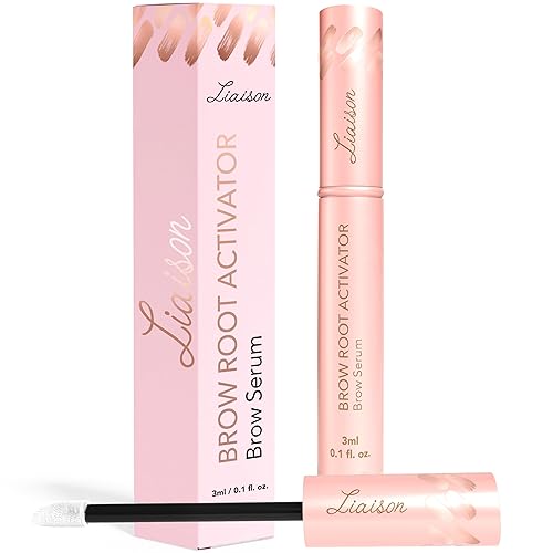 Suero para el crecimiento de cejas (0.11 onzas líquidas) Suero para cejas para cejas más gruesas, más completas y saludables - Vegano premium y