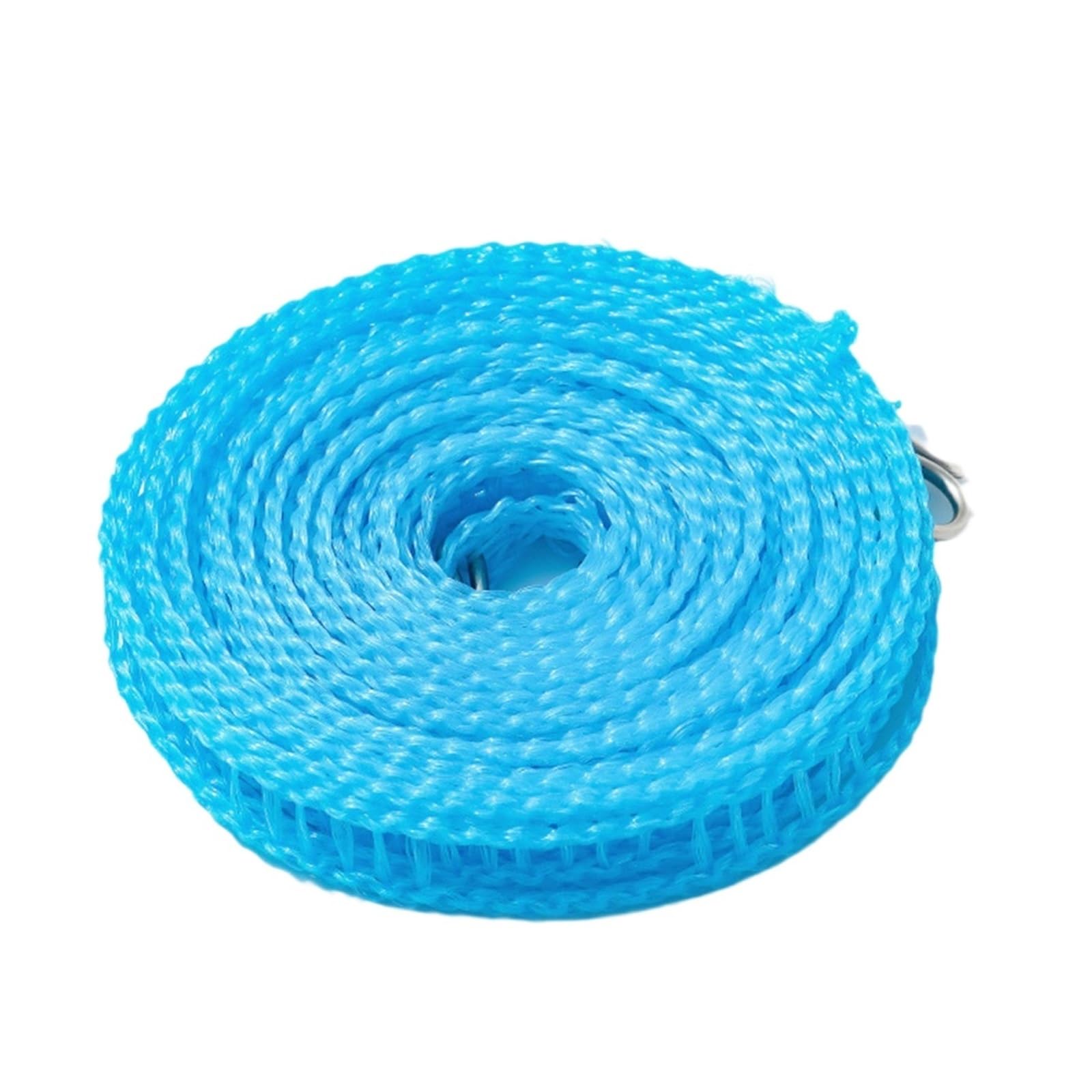 Laundry Drying Rope, Portable Windproof Fence-Type Clothesline For Indoor Outdoor Travel, Multicolor(Blue 8m)