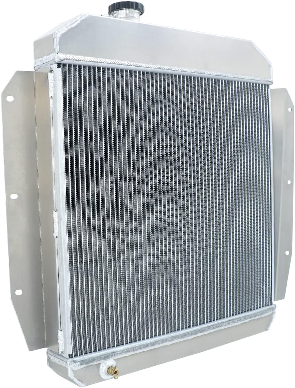 4 ROW RADIATOR FOR 1955-1959 1965 1957&1958 CHEVY TRUCK PICKUP LS ENGINE SWAP, Replacement Radiator, aluminum radiator, radiadores