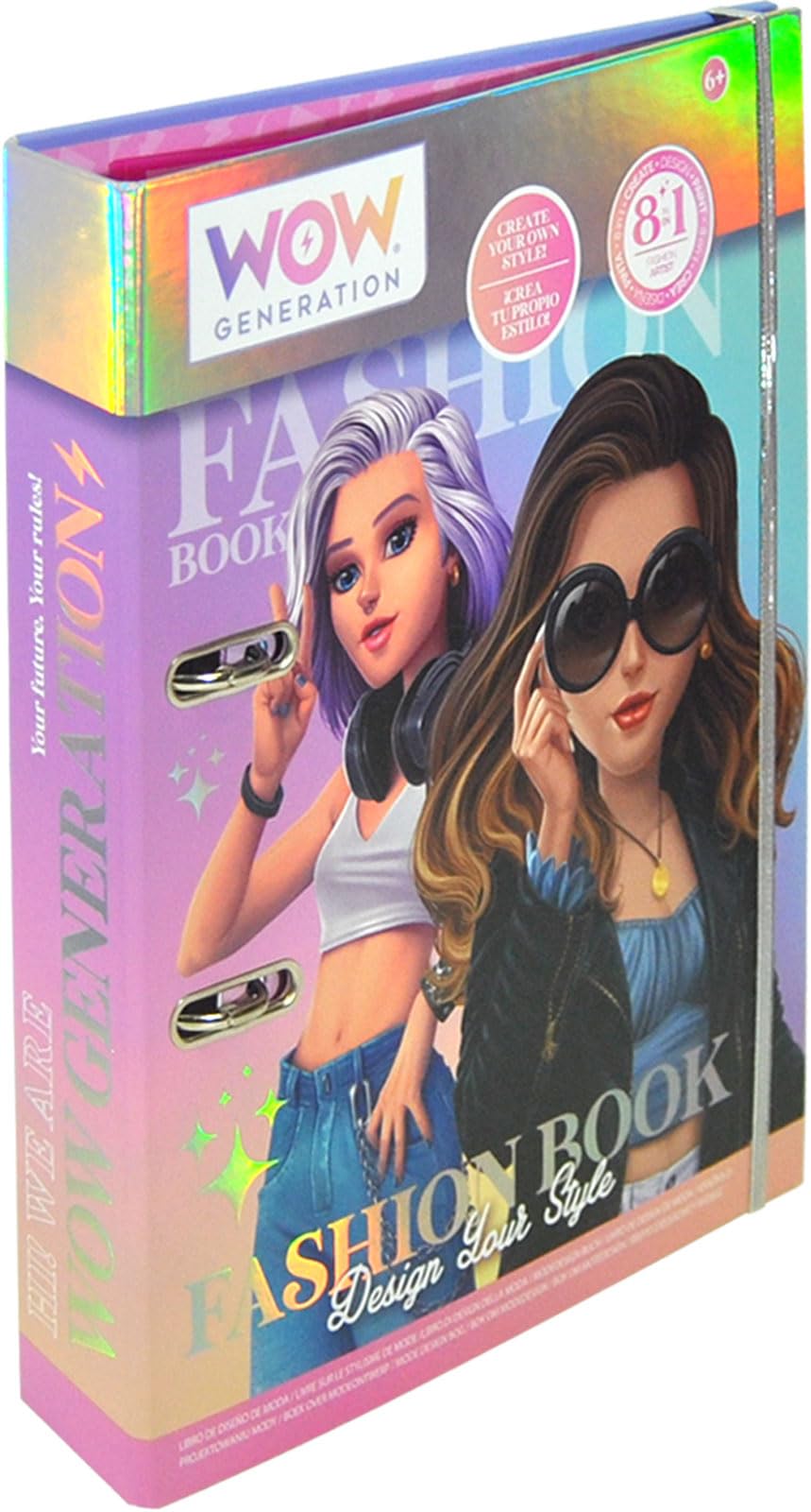 WOW GENERATION Deluxe Fashion Book Set, unico