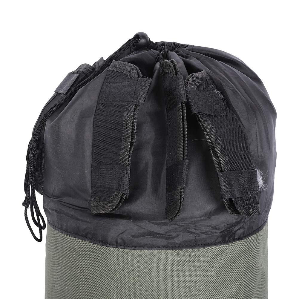 BORSA PER CANNA DA PESCA IN NYLON PORTA ATTREZZATURA DI GRANDE CAPACITÀ