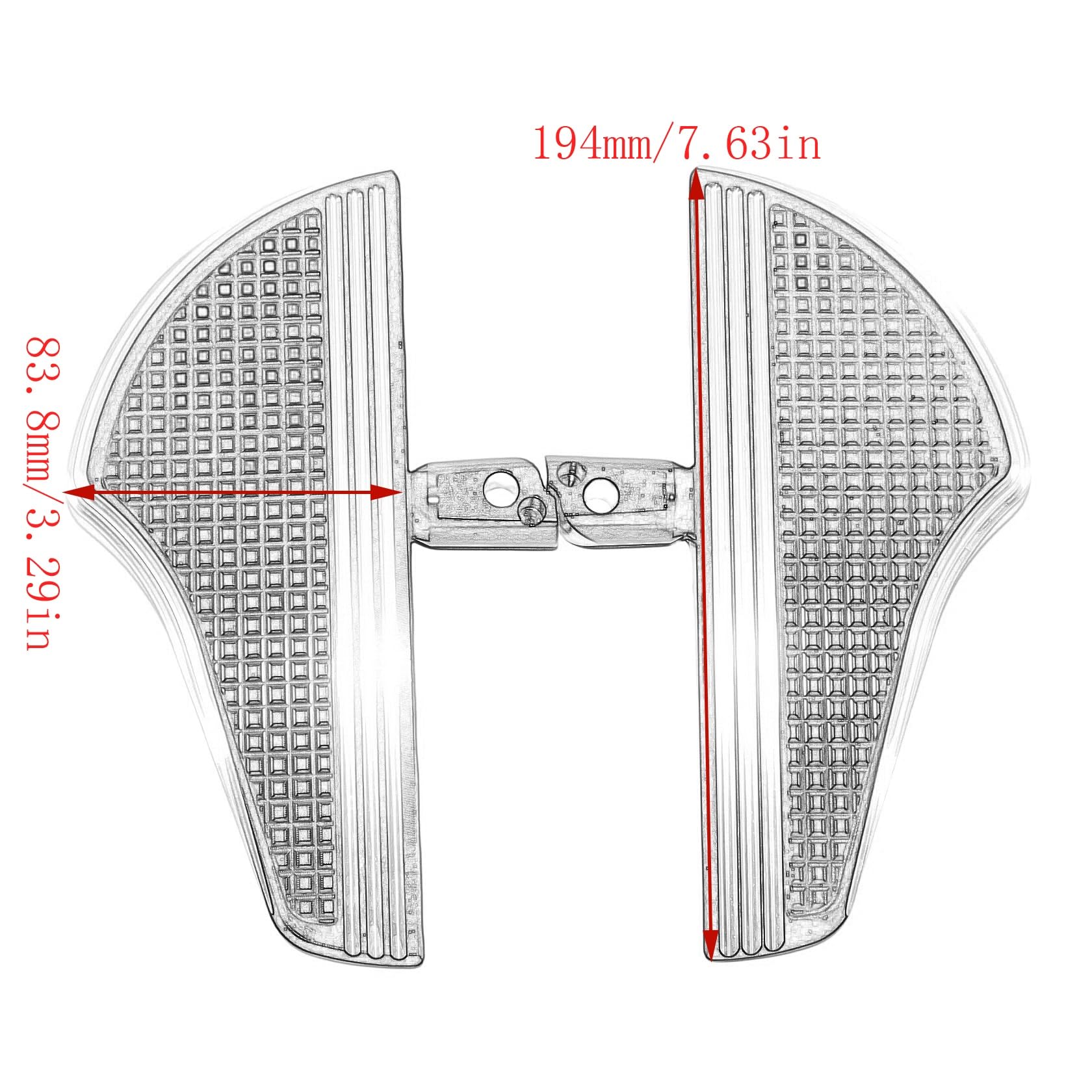 Pedane Posteriori Per Moto Per Pedali Passeggero Per Harley Softail Fat Boy Sport Glide FLSB Street Bob FXBB 2018-2023