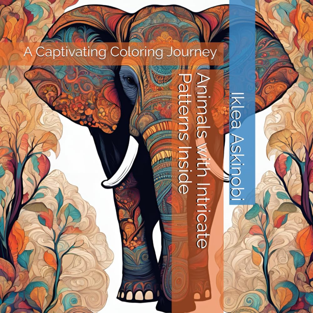 Animals with Intricate Patterns Inside: A Captivating Coloring Journey