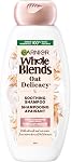 Garnier Gentle Shampoo Whole Blends Oat Delicacy with Oat Milk and Rice Cream Extracts, 650 mL