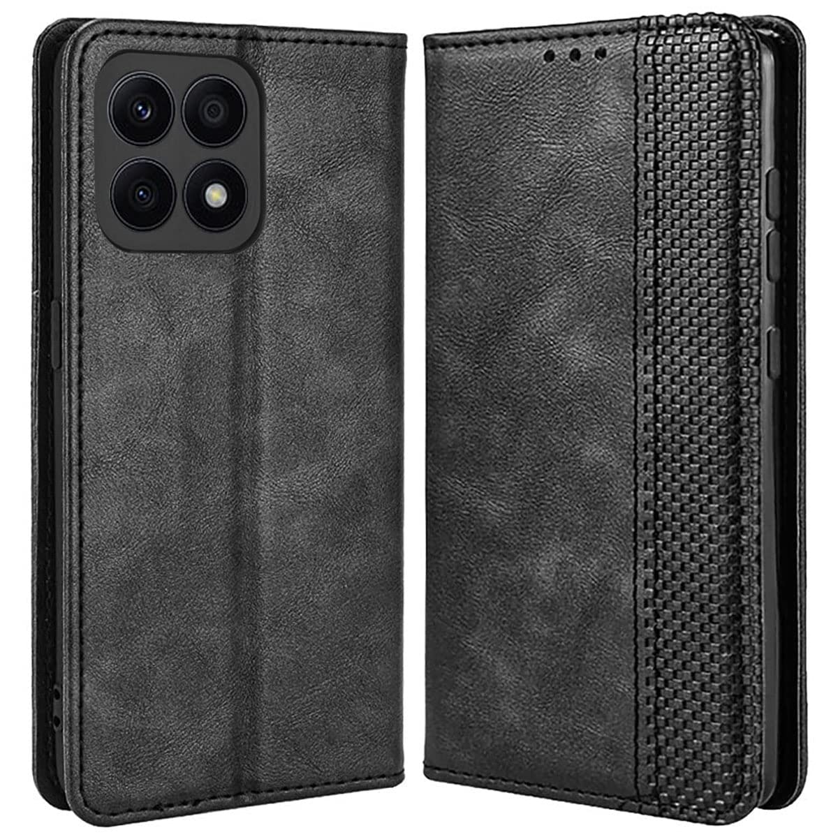 MOJIA Cover per Honor X8b, PU Custodia Antiurto Resistente ai Graffi