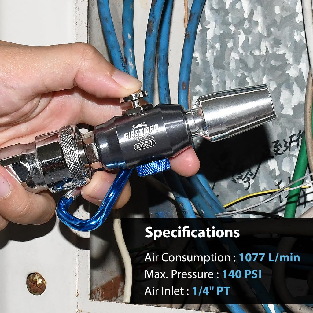 FIRSTINFO A18537EU Mini Type Air Duster - Image 4