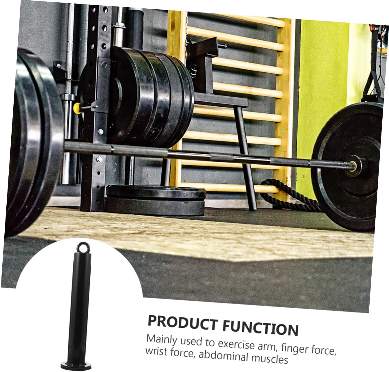 GARVALON Barbell Slice Weight Tray and Steel Weight Storage Rack 48mm Diameter X 320mm for Strength Training Gym Equipment Fitness Accessories