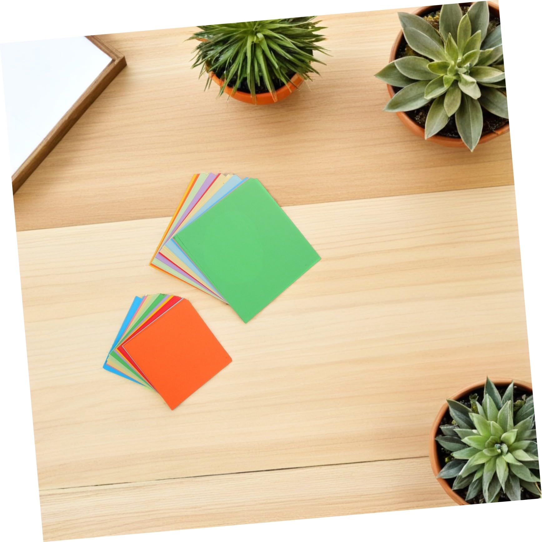 jojofuny Doppelseitiges Quadratisches Origami Papier Bunte Faltblätter für Anfänger und DIY Bastelprojekte Vielseitig für Kunst Schule und Kreative Dekorationen