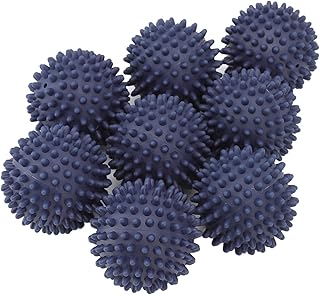 Asixxsix 8 peças de lavagem reutilizável para evitar emaranhamento, remoção de manchas amaciante de PVC ecológico, compatível com qualquer máquina de lavar (tipo A)