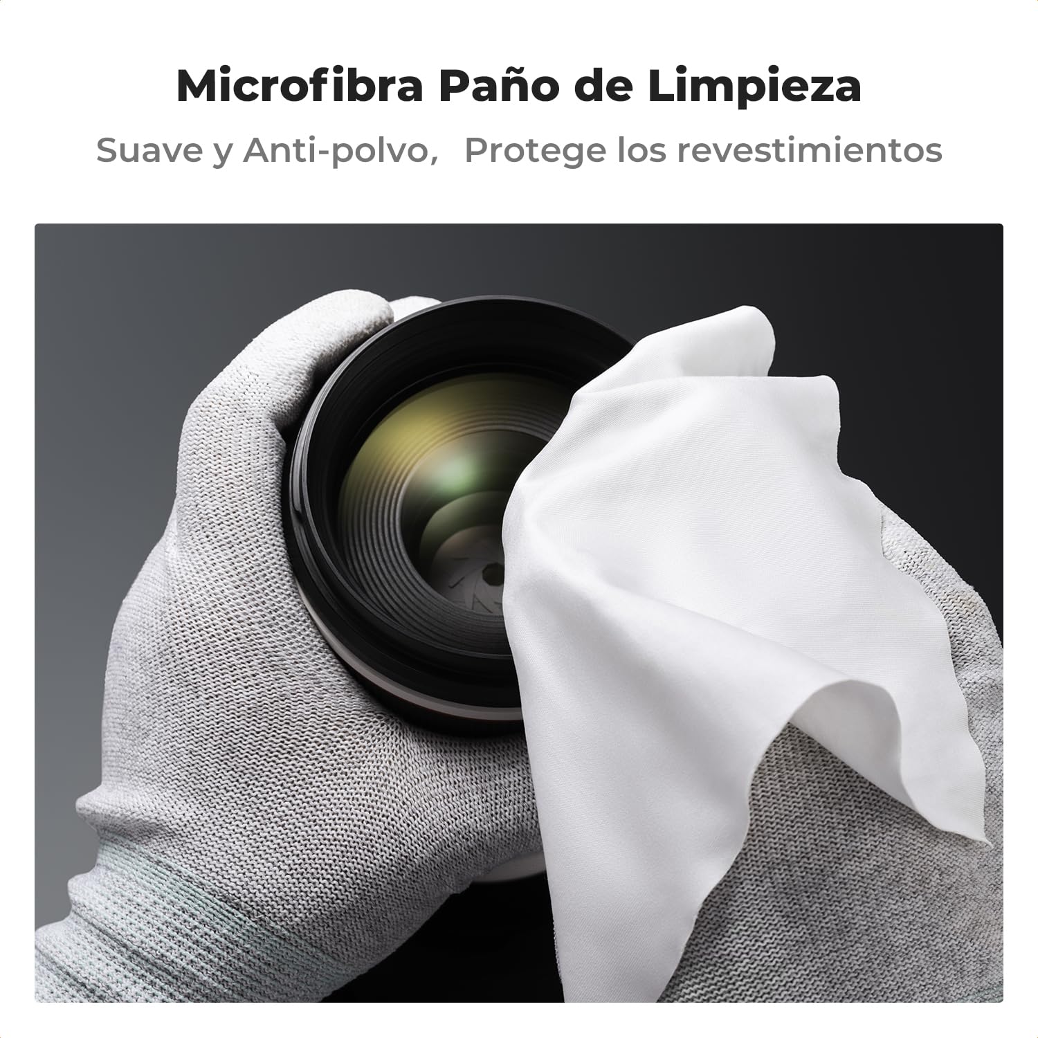 K&F CONCEPT Nano-Klear Filtro Magnético, Filtro Polarizador Circular CPL de Vidrio Óptico con Revestimiento Nano para Objetivo 77mm (Incluye Un Paño de Limpieza)