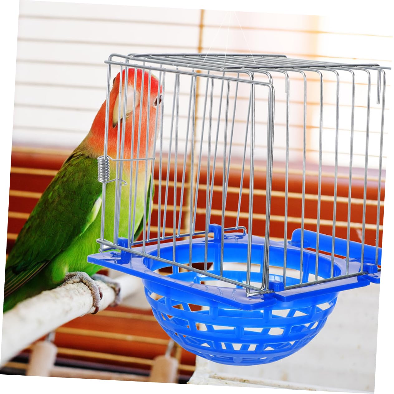 4 Piezas Caja de Nido para Pájaros de Cría para Pinzones y Periquitos Incubadora Eficaz de Limpiar para Decoración