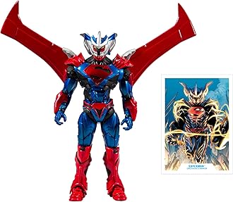 McFarlane Superman Unchained Armour Action Figure (7 Inches, Multicolor)