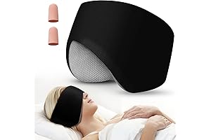Sleep Mask with Ear Cover