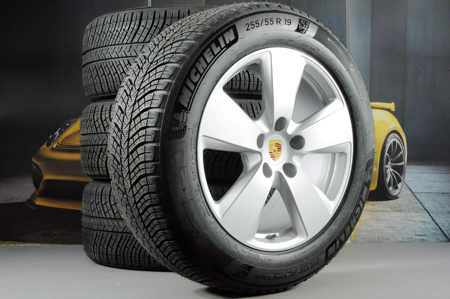 Zestaw kół zimowych Porsche Cayenne E3/9Y0 19" Michelin/zimy koła