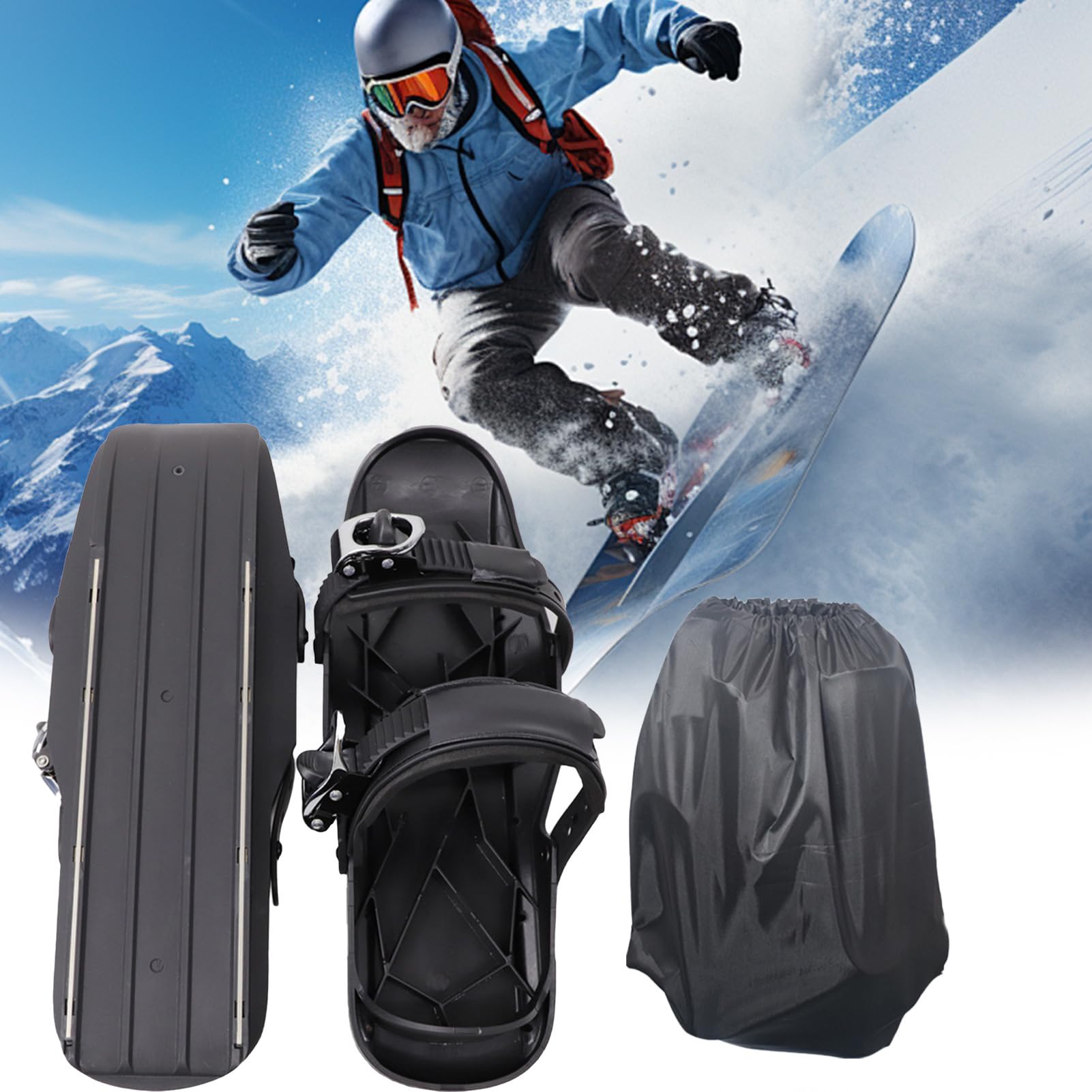 Patins à Ski pour Neige | Chaussures De Ski Anti-dérapant Snowblades pour Femmes Hommes Athlètes