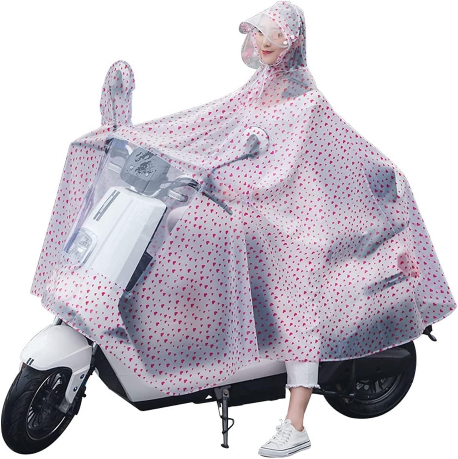 Poncho dla dorosłych, płaszcz przeciwdeszczowy, pokrowiec na rower, motocykl, rower, skuter 5XL