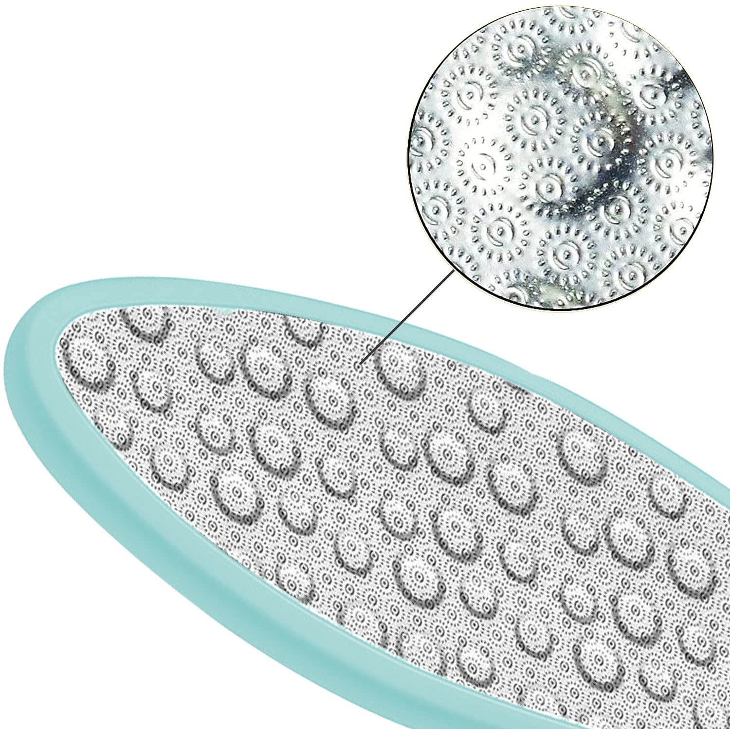 RoserRose Lima de Pies Premium Para Durezas y Callos - Removedor de Piel Muerta Dura y Cuarteada - Eliminador de Callos Para Pedicuras - Azul