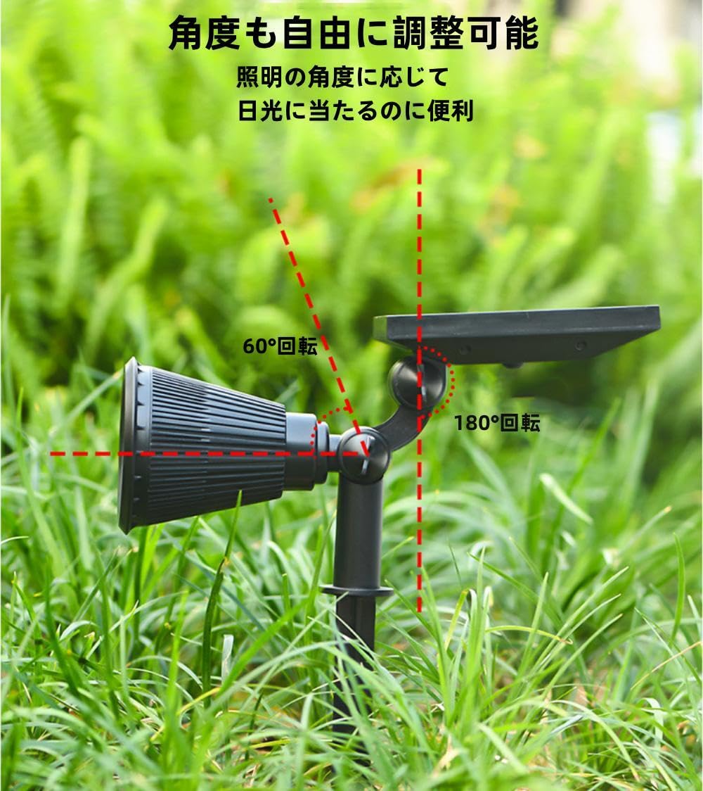 Amazon.co.jp : Tonainソーラーライト屋外ガーデンライトLED超高輝度