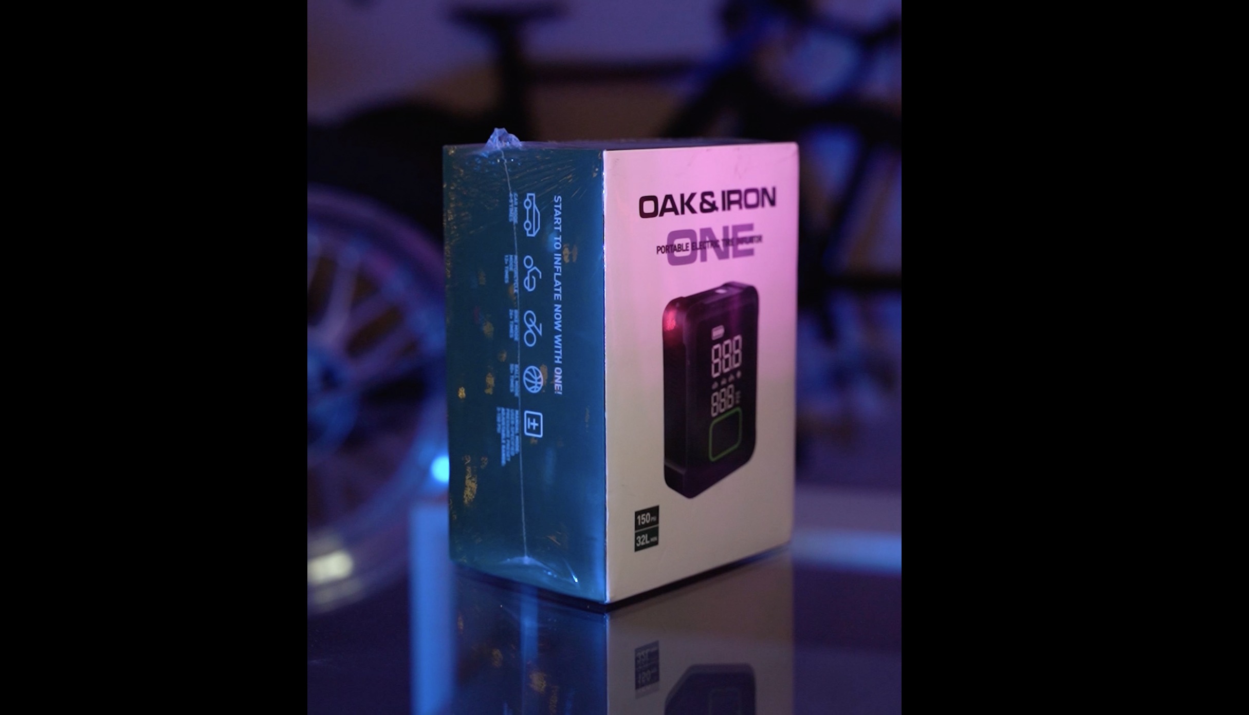 OAK&IRON 電動空気入れ 車 コンプレッサー エアーコンプレッサー
