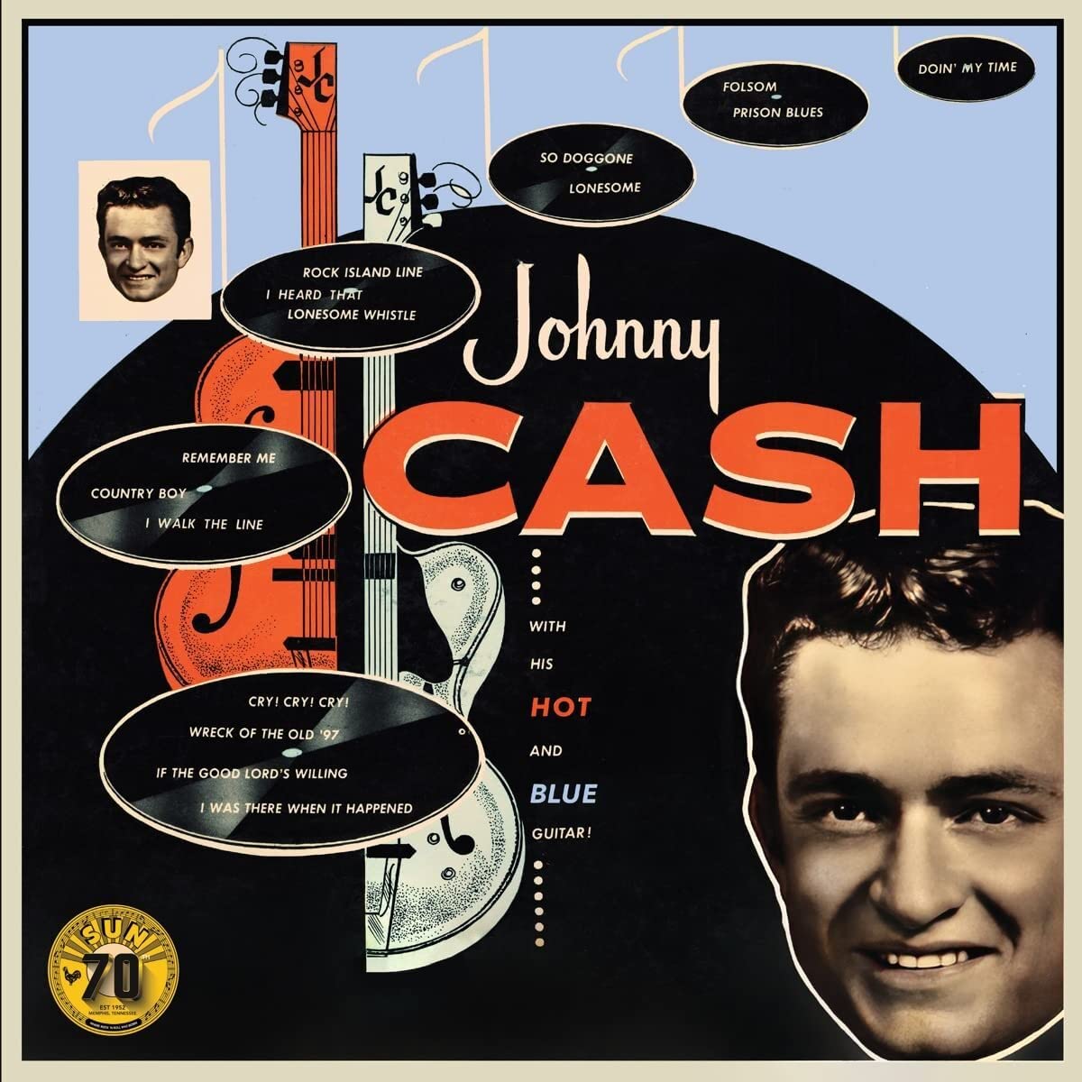 With His Hot And Blue Guitar [VINYL]