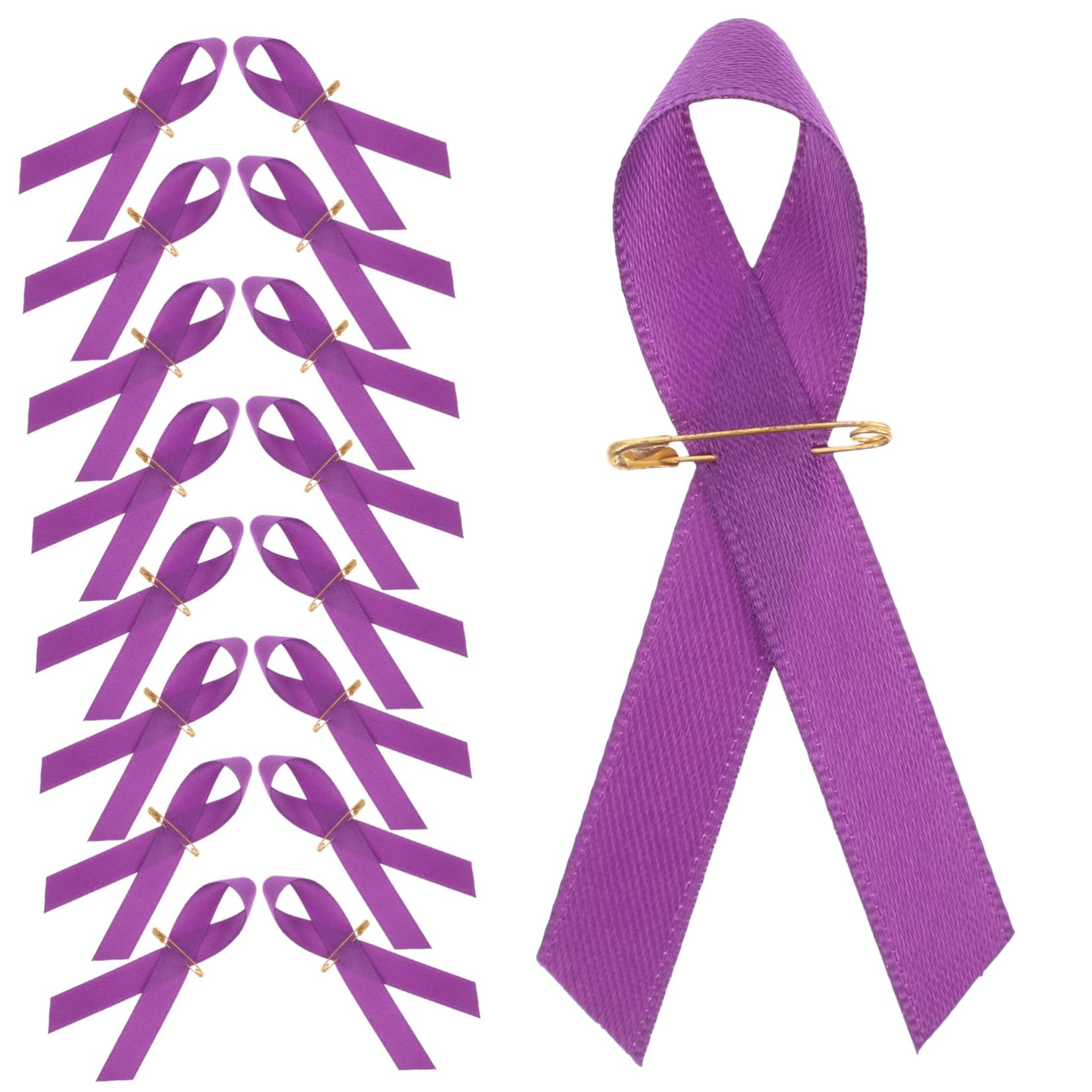 100 Piezas de Alfombra de la Solapa del Arco púrpura Pin Anti-Violencia Broche Creative Pin para