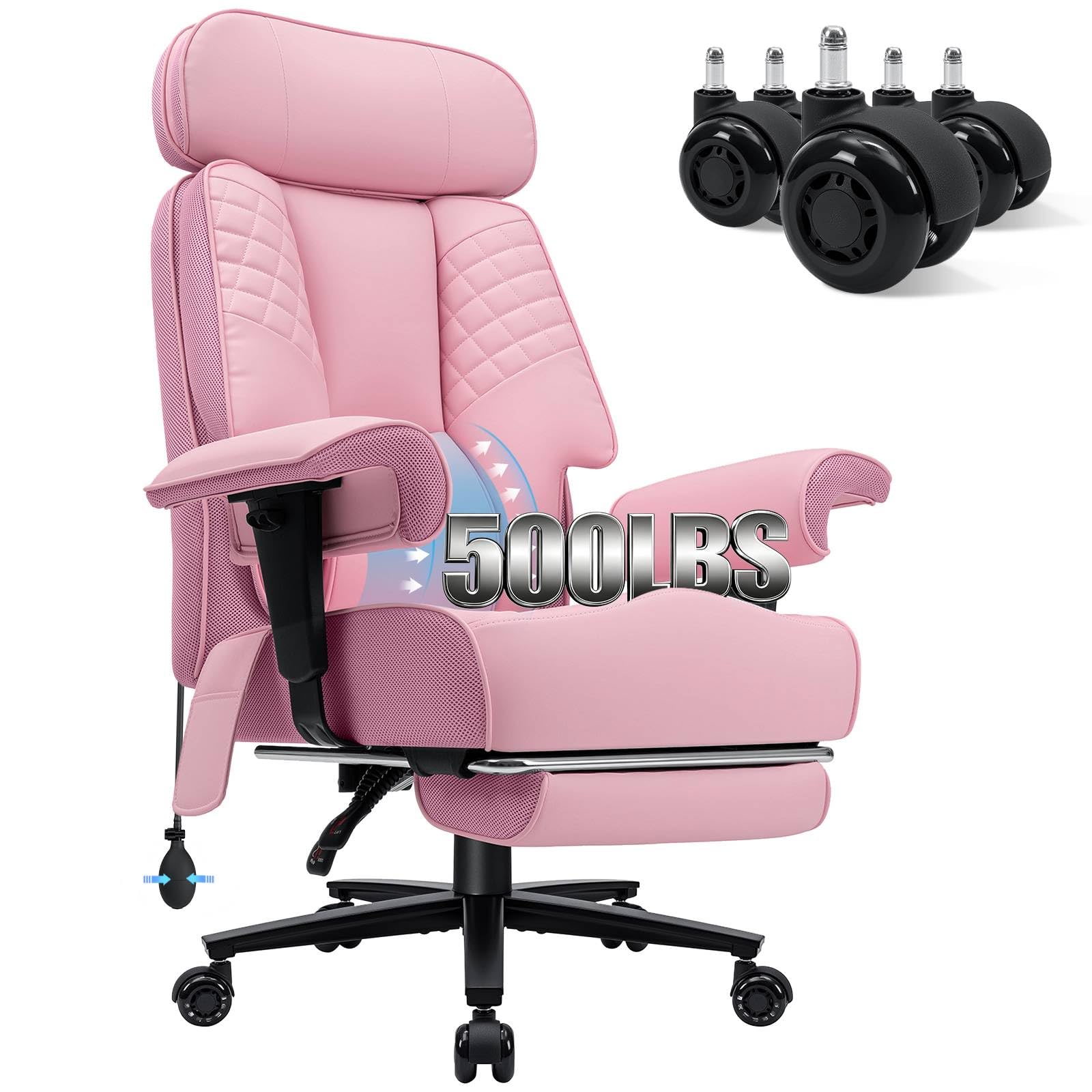 Amazon.com: HOFFREE Big and Tall Office Chair 500lbs for Heavy