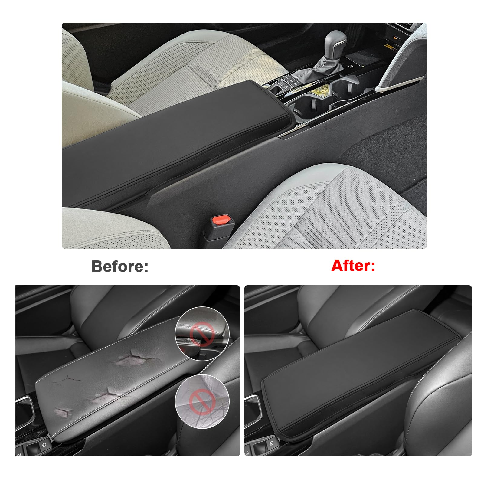 Snapklik.com : SXCY For 2025 Toyota Camry Armrest Cover For Toyota ...