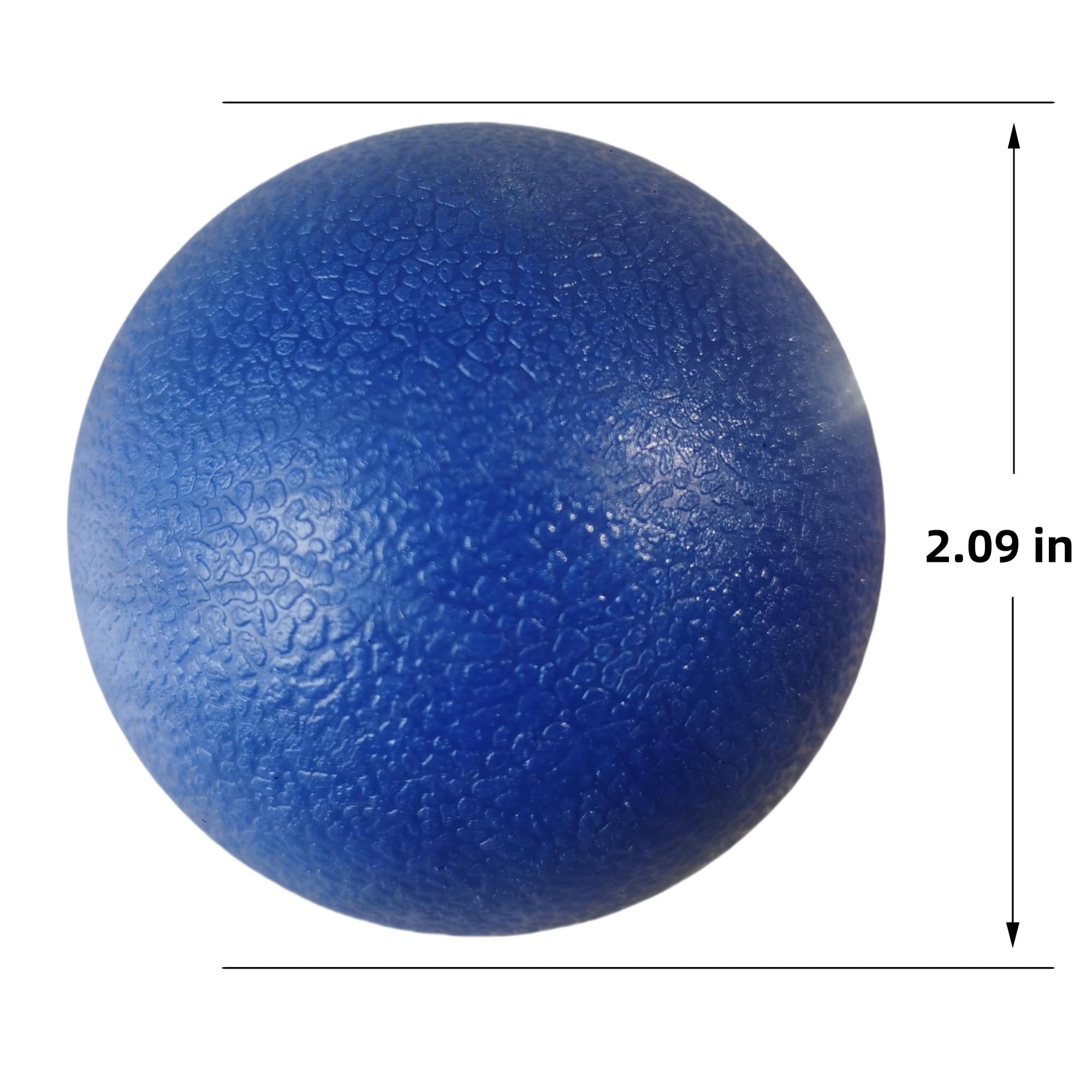 BOSHIZL Hard Premium Mini Hockey Balls - Perfect for Indoor & Outdoor Hockey Training and Games ?Blue Set of 5?