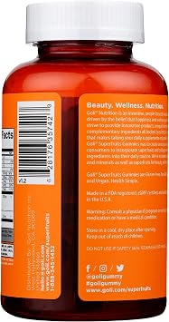 Goli Nutrition, Gummies Superfruits Mixed Fruit, 60 Count
