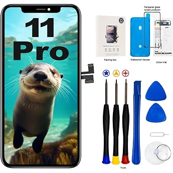 For iPhone 11 Pro Display LCD Display and 3D Touch Screen Digitizer with Repair Tool