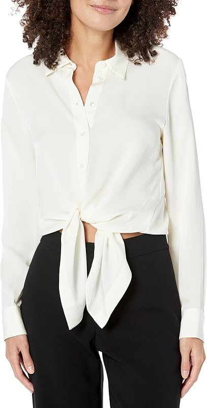 Theory Women's Tie-Waist Blouse