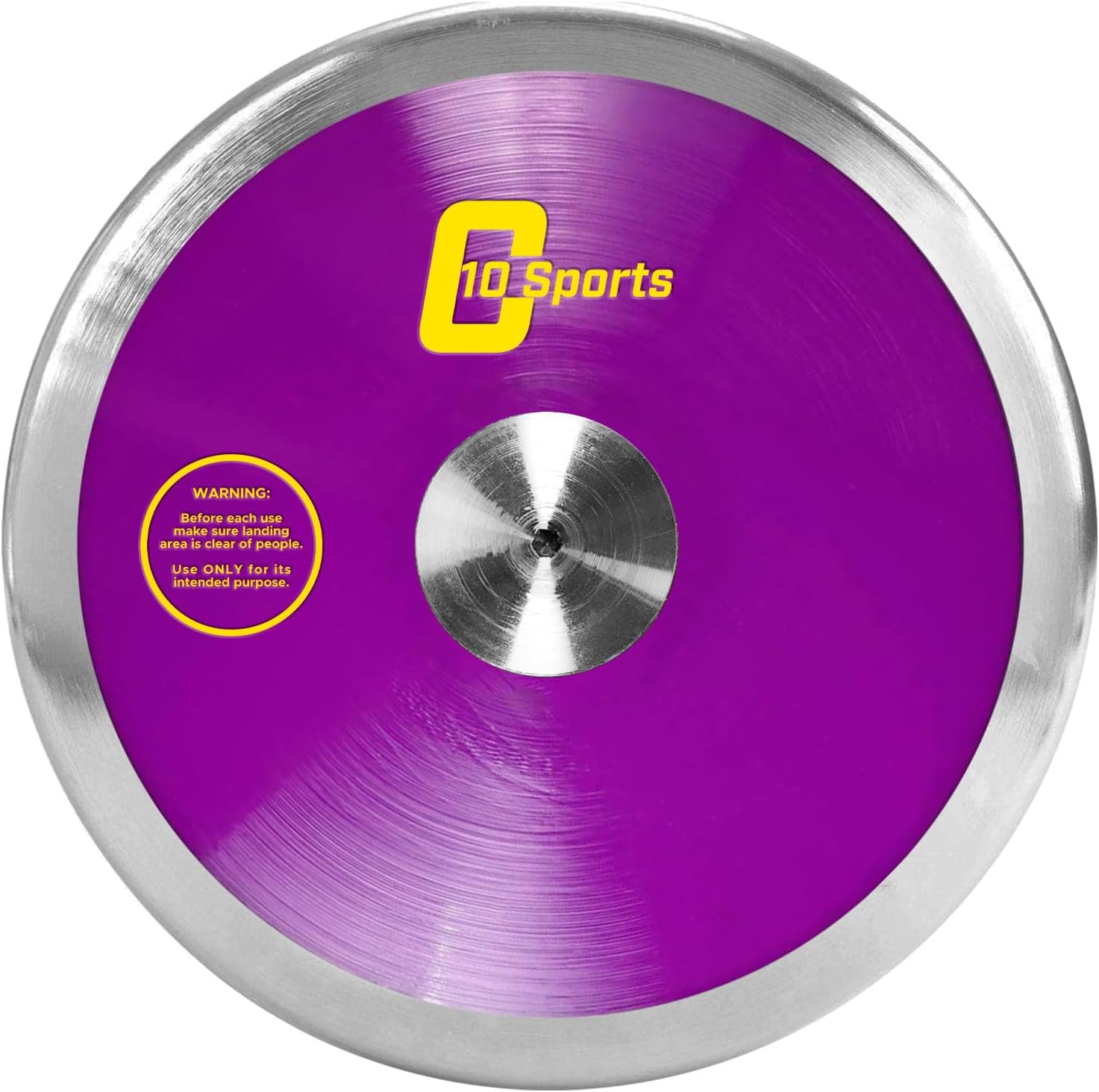 Throwing Discus - Official Track and Field High Spin, Low Spin Discus for High School and College Throwers - Outdoor Practice and Competition Discus (1.0KG / 1.6KG / 2.0KG)