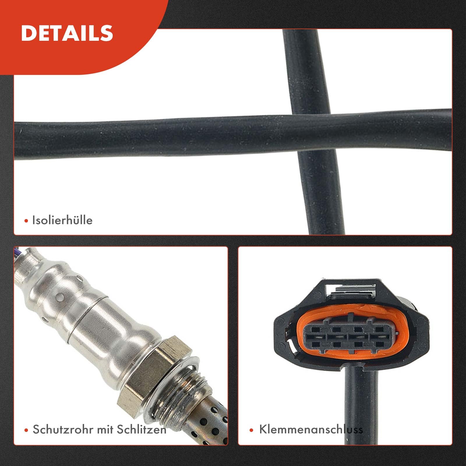 Frankberg sonde lambda, sonde de contrôle N3R118861 | Compatible avec:
