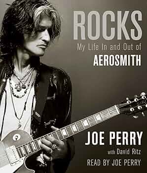 Aerosmith エアロスミス Joe Perry 直筆サイン本 Rocks】AEROSMITH エアロスミス - ジョー・ペリー自伝～ 英語
