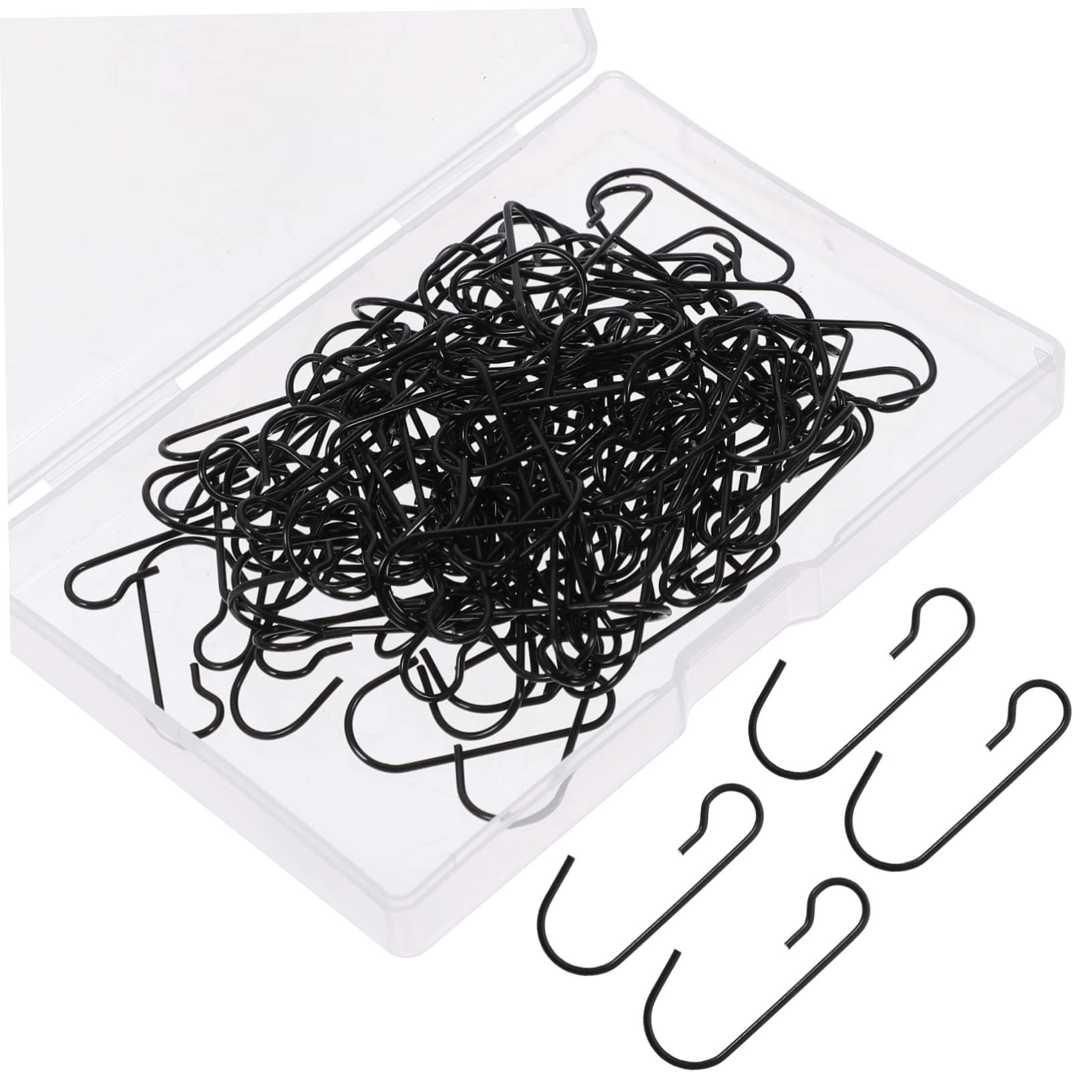 HOLIDYOYO Flexible Metal Hooks 120pcs Christmas Stocking Holders Christmas Tree Decorations Bendable Decor Hooks