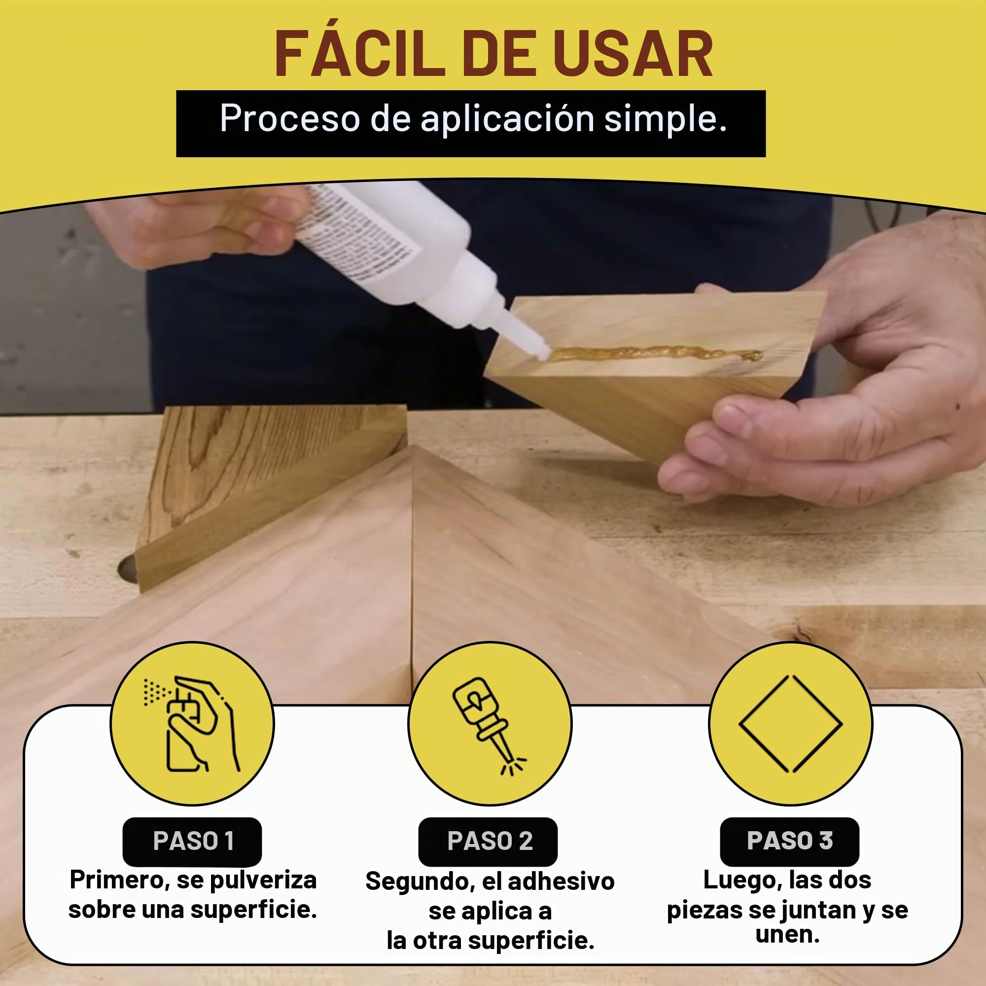 Wolfix Pegamento instantáneo 100 g con activador 400 ml spray para reparaciones universales con alta fuerza de adhesión universal cianoacrilato, juego de pegamento extra fuerte profesional