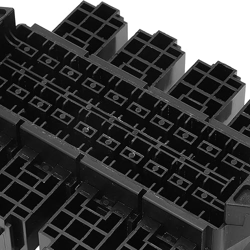 Miniatura 8 de Caja de relés, soporte de hoja de 20 ranuras, enchufe de relé de 8 vías, caja de bloque de relé universal para automóvil, camión, barco, yate