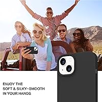 Vista 8 de BENTOBEN Funda para iPhone 13 Mini, iPhone 13 Mini, ajuste delgado, silicona líquida, gel suave, antiarañazos, a prueba de golpes, funda protectora