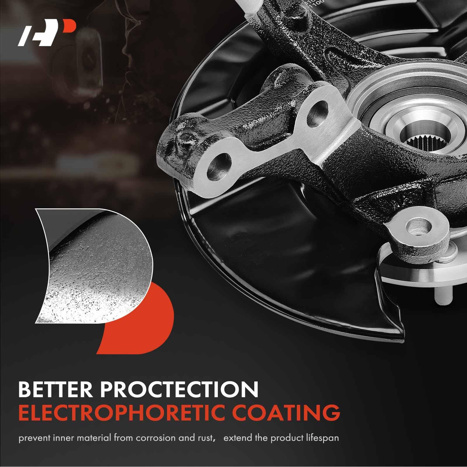 2) Nuevos Kits De Rodamientos De Rueda Delantera Con Buje Para Honda