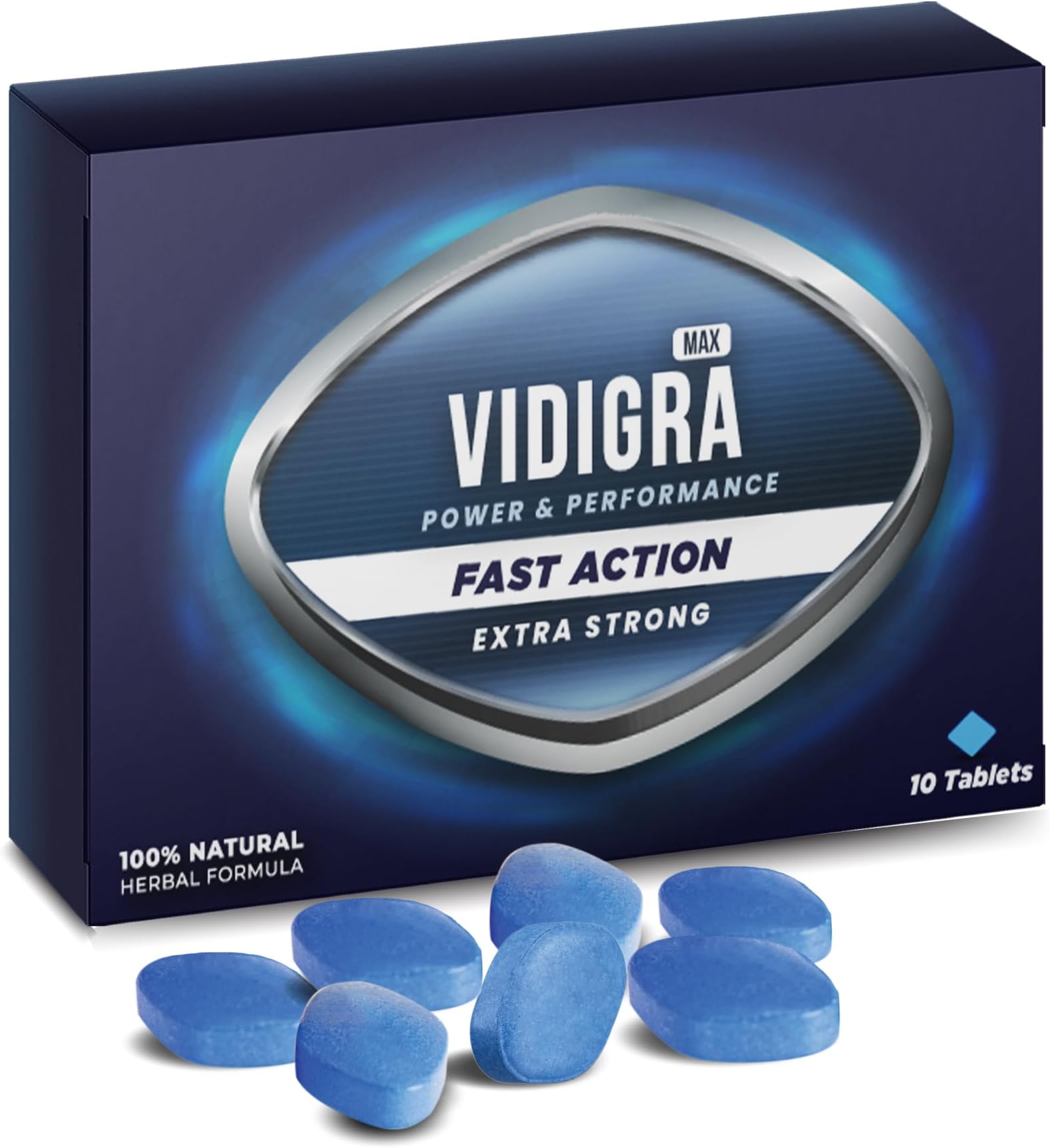 Vidigra | 10 Tablets | Ginseng | Power & Performance