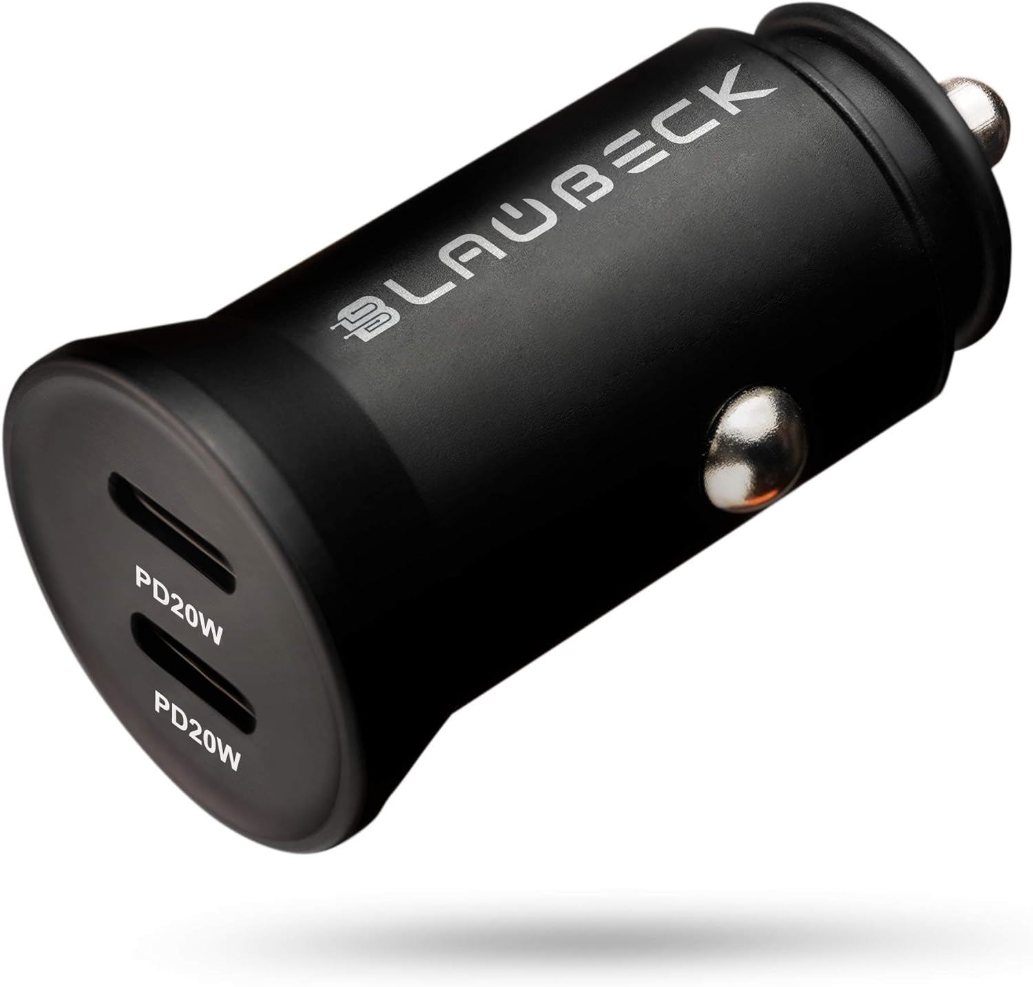 Dual Port 2X 20W Car Charger USB C Car Charger Adapter USB C for Apple