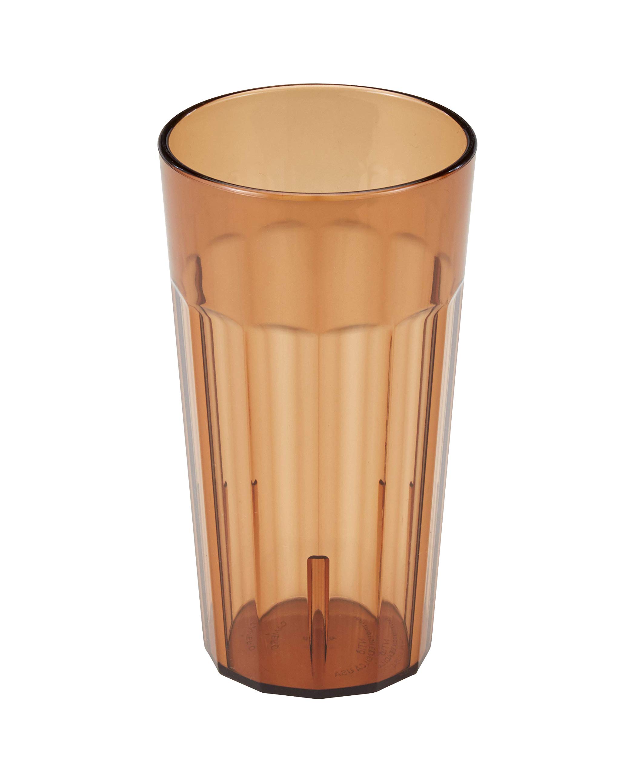 Cambro NT20153 Newport Tumbler 22 oz Amber Case of 36