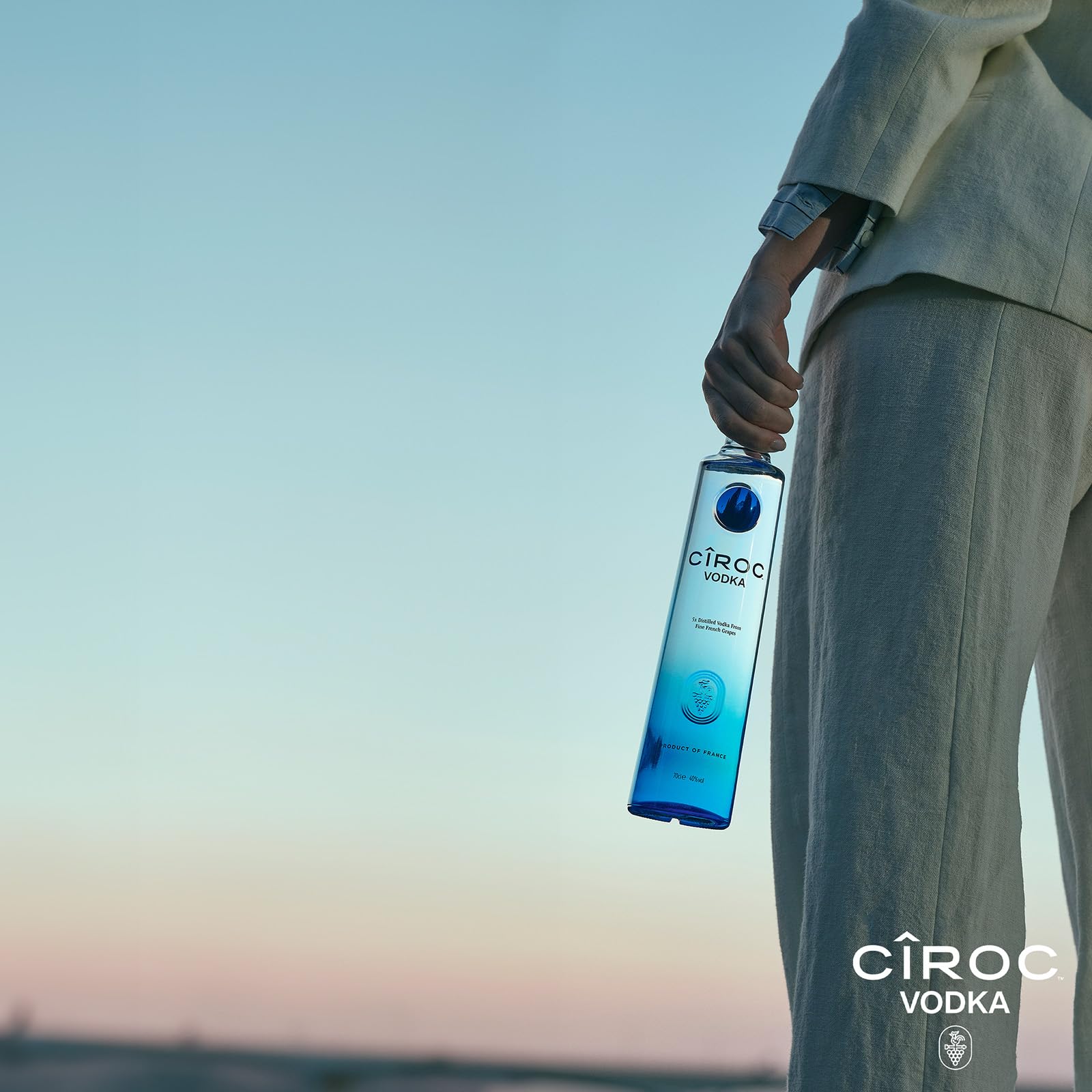 Cîroc Premium Vodka 40% vol 70cl Citrus Flavor