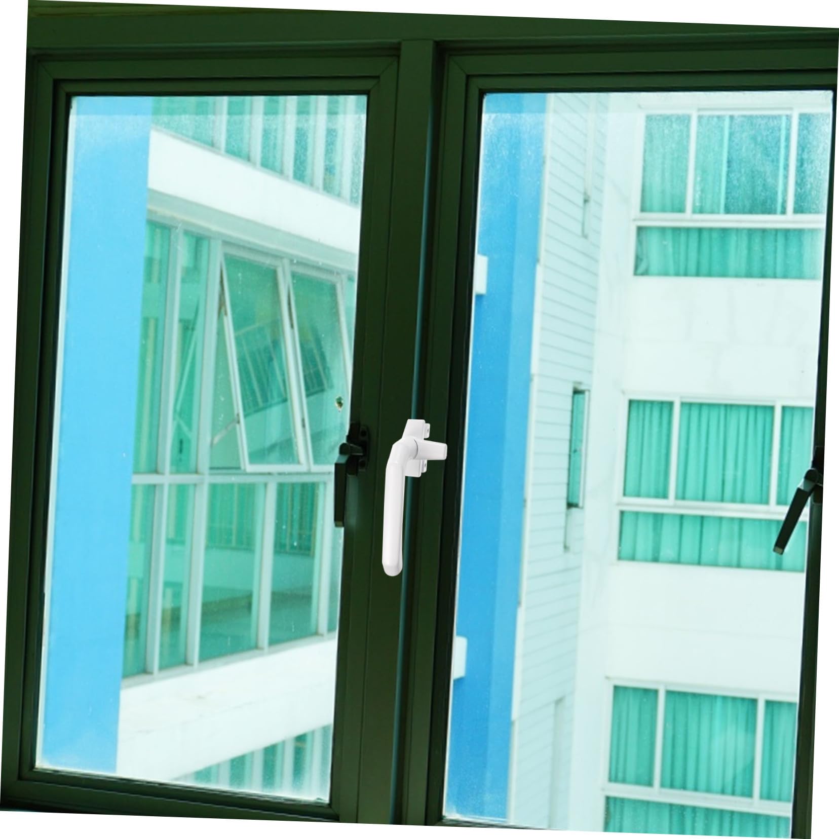 VILLCASE 5 Stück Flügelfensterkurbel Fenstergriff Fensterkurbel Ersatzmechanismus Rechtshänder Fensterkurbel Rechtshänder Bedienergriffe Wahrheitsfensterkurbel Weiße