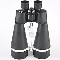 Vista 3 de Binocular de astronomía de 20 x 80 para adultos de alta potencia, binocular gigante con adaptador de trípode reforzado, funda de transporte, escudo