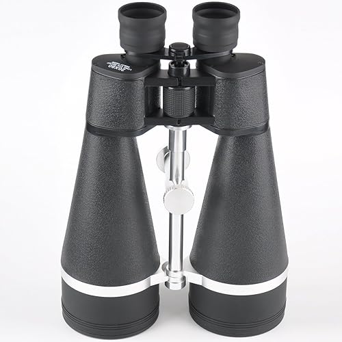 Miniatura 3 de Binocular de astronomía de 20 x 80 para adultos de alta potencia, binocular gigante con adaptador de trípode reforzado, funda de transporte, escudo