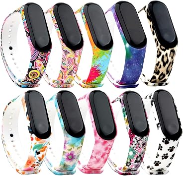 Molitececool Correa para Xiaomi Mi Band 4/Mi Band 3 Pulsera,Coloridos Reloj  Silicona Reemplazar Banda Pulsera para Xiaomi Mi Band 3/4 : Amazon.es:  Electrónica