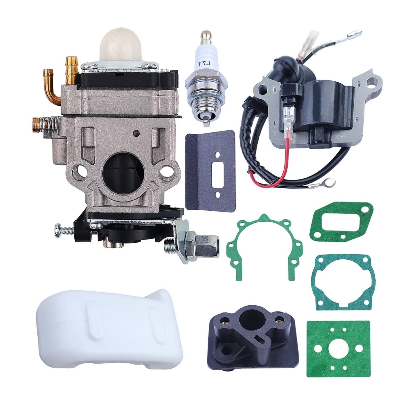 Accesorios Bobina de Encendido del carburador, Tanque Fu Apto for 43CC 52CC 47CC 40-5 CG430 CG520 1E40F-5 40F-5 TL43, desbrozadora de Motor de Gas